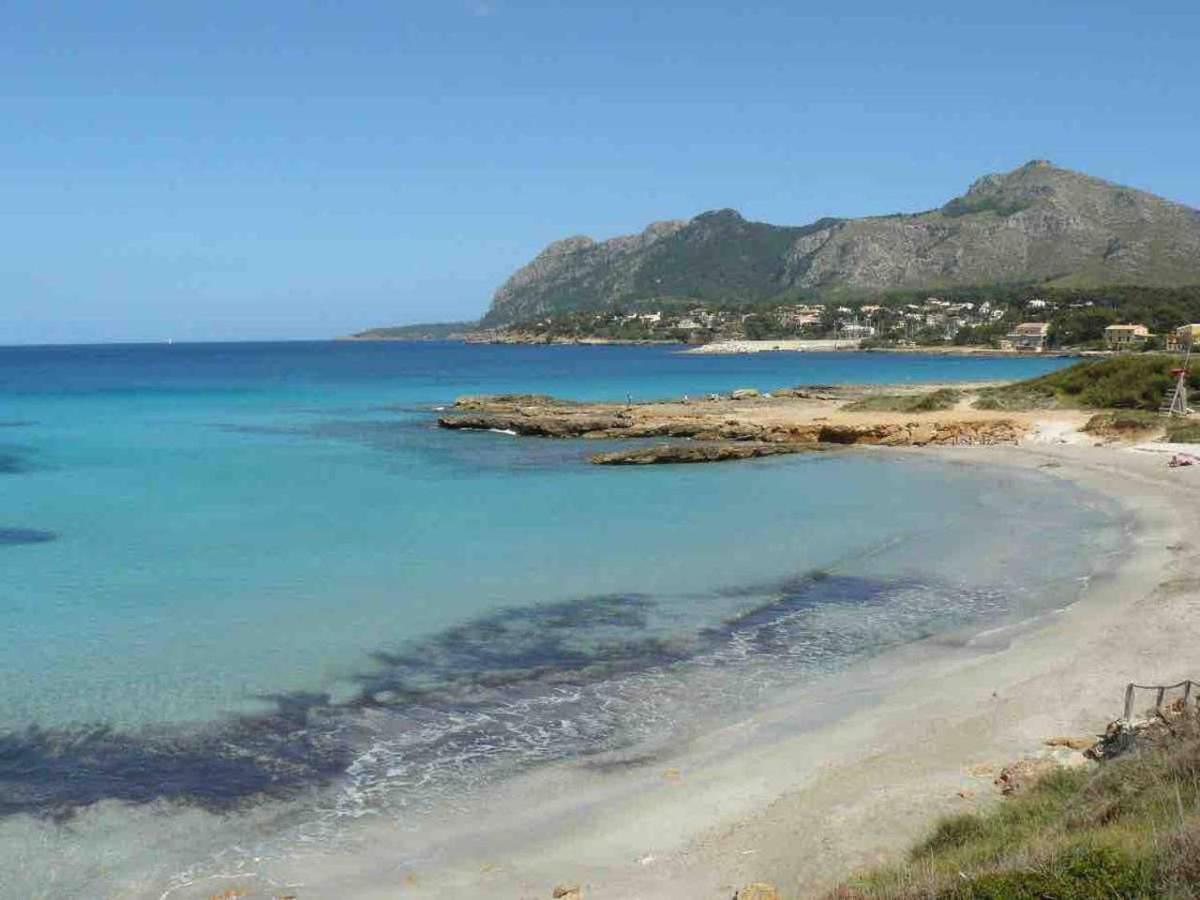 Aquamarina Beach Alcudia  Bagian luar foto