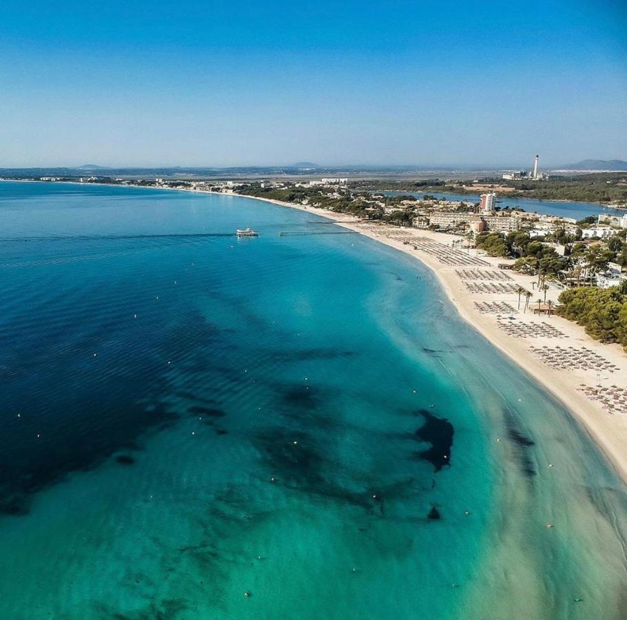 Aquamarina Beach Alcudia  Bagian luar foto